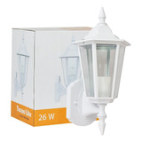 Farol De Exterior Blanco Para Sobreponer 26w Tecnolite