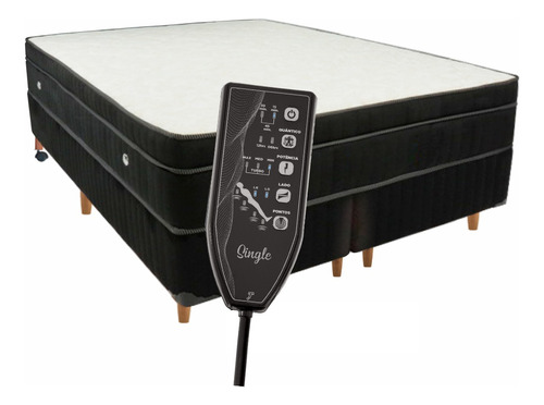 Colchão Cama Box Magnético King Size Bioquântica Massageador