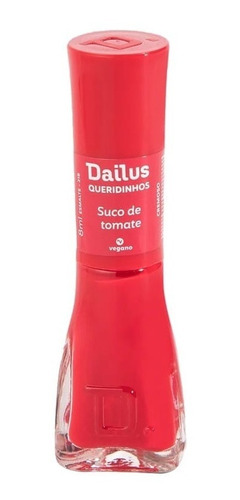 Esmalte Dailus Queridinhos Cremoso - Suco De Tomate