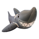 Playtek Ride On Toys Flotador Inflable Para Piscina Shark Co