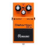 Pedal Guitarra Boss Distortion Ds-1w Distorçao Waza Craft Cor Laranja