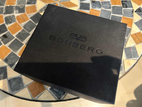 Reloj Bomberg Bolt-68 Con Leontina Y Caja Originales
