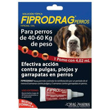 Pipeta Fiprodrag Antipulga Perros De 40 A 60 Kg 4 Ml