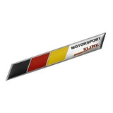 Emblema Sline Motorsport Alemanha Volkswagen Audi Mercedes 