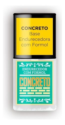 Concreto Endurecedora Com Formol Sos Unhas Top Beauty 7ml