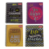 Pack Con 4 Cuadernos Scribe Lettering Profesional Cuadro Chi