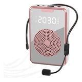 Amplificador De Voz Portátil For Profesores Con Auriculares