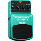 Pedal De Efecto Behringer Cs400 Compressor/sustainer