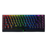 Teclado Mecânico Gamer Sem Fio Blackwidow V3 Mini Razer Cor De Teclado Preto Idioma Inglês Us