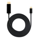 Cable Adaptador Usb 3.1 Tipo C A Negro De 1,8 M Para