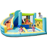 Doctor Dolphin Water Bounce House Parque Inflable De Tobogan