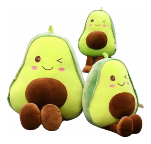 Juguete Peluche Grande Aguacate 45cm Juego Cojín Almohada