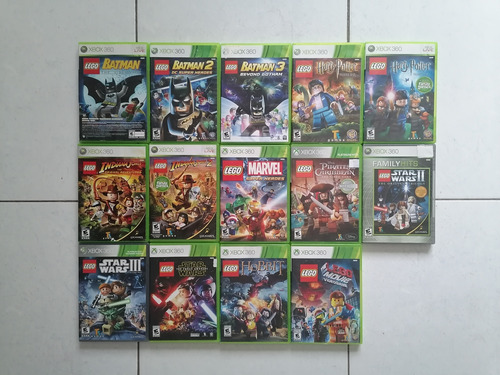 Juegos De Lego Xbox 360 Batman, Star Wars, Indiana Jones