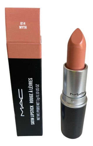 Labial Mac 814 Myth Satin Lipstick Maquillaje