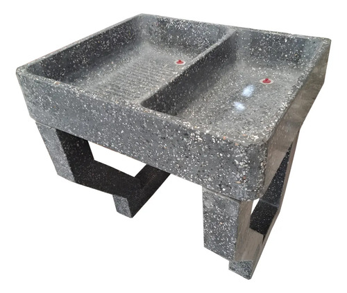 Lavadero De Granito Con Bases 80cm (sin Entrepaño)