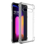 Funda De Tpu Imak Para LG V60 Thinq 5g, Con Protector De Pan