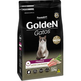 Ração Golden Gatos Adultos Castrados Frango 3 Kg