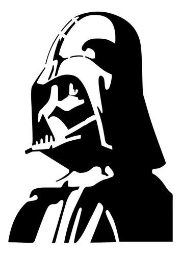 Vinilo Decorativo Darth Vader Star Wars Silueta