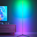 Lámpara De Esquina Led: 65  Lámpara De Piso Rgb