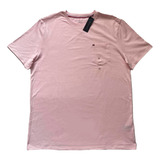 Camiseta Tommy Original Color Rosa Claro Talla M 