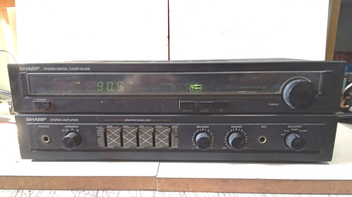 Sharp Receiver Stereo Digital - Sa-20b = Para Conserto