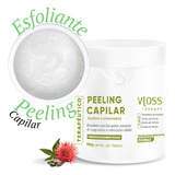 Peeling Capilar Terapêutico Trata Seborreia Caspa Vloss 500g