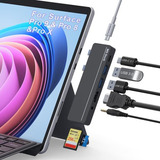 Accesorios Para Surface Pro 9, Hub Para Surface Pro 8 Con Hd