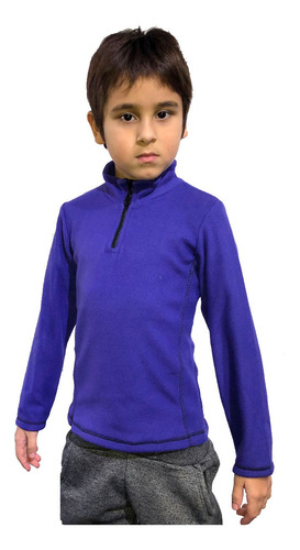 Buzo Sweaters Micropolar Niños Antipeeling 4 Al 14 Jeans710