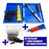 Kit Inyección Reparación Parchado Llanta Moto Auto Camioneta