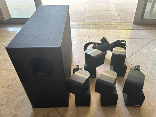 Bose Acoustimass Com 5 Caixas Cube Duplas Subwoofer Passivo