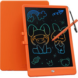 Tablet De Escritura Lcd A Color Para Niños Y Niñas - Orange