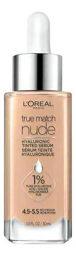 Base De Maquillaje En Sérum L'oréal Paris True Match Tinted Serum Hyaluronic Tinted Serum Tono Rich Medium 4.5-5.5 - 30ml 30g