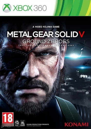 Metal Gear Solid V:ground Zeroes-xbox360- Fisico - Megagames