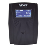 Ups Epcom 600va/360w Entrada Y Salida 120 Vca Regulador Lcd 