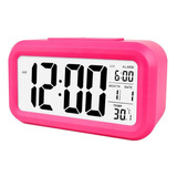 Reloj Alarma Digital Smart Fecha Temperatura Niños Noche