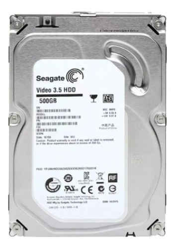 Hd Interno Seagate Video 3.5 Hd St3500312cs 500gb