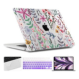 Funda Twolskoo Para Macbook Air 13 M2 + C/teclado Tiny