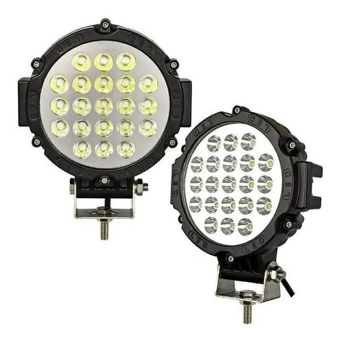 2 Focos Neblineros  63w Luz Blanca  Para Jeep