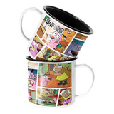 Taza Enlozada Lechera Cartoon Network Coraje Perro Valiente