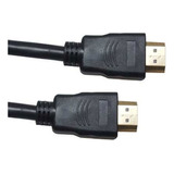 Cable Hdtv 2.0 4k 20mts. M/m, Conec. Baño Oro