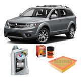 Kit De 2 Filtros Dodge Journey Y Valvoline 5w20 X5 Litros