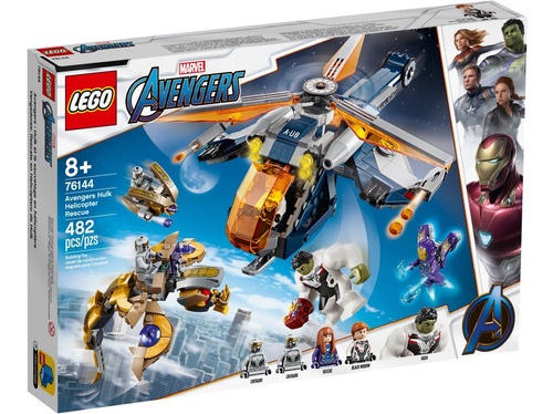 Lego Super Heroes 76144 Resgate Do Helicoptero Hulk 