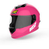 Casco Moto Halcon H57 Integral Rosa Mujer Tienda Oficial