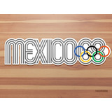 Set 3 Calcomanias Olimpiadas Mexico 68 Sticker 