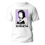 Camiseta Anime Naruto Hinata Hyuga Mangá Otaku Harajuku
