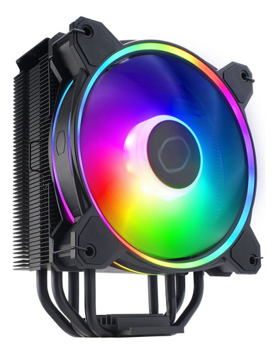 Cooler Cpu Cooler Master Hyper 212 Halo Negro 1700 Am5 P Led Argb