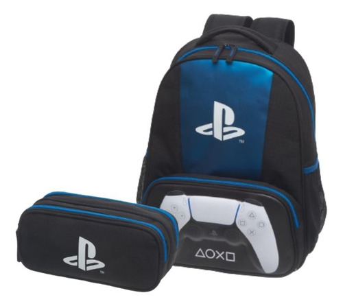 Mochila Y Estuche Duo Playstation Dualsense Orig.-licencia 