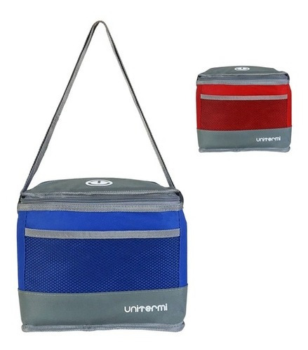 Bolsa Térmica Marmita Ice Cooler 7l Com Alça Ajustável Cor Azul