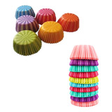 240 Mini Capacillos #69 De Rayas Cupcake Bombas Y Más