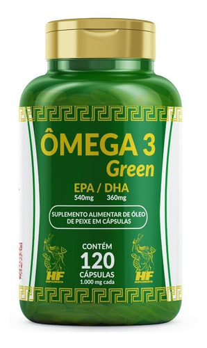 Omega 3 1000 Mg  Alta Concentracion De Epa Y Dha 120 Caps.